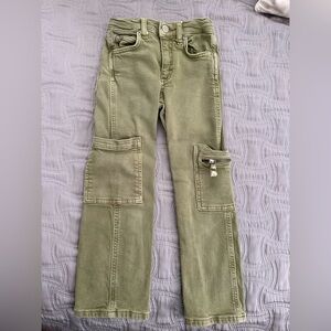 Zara girls cargo jeans - size 6
